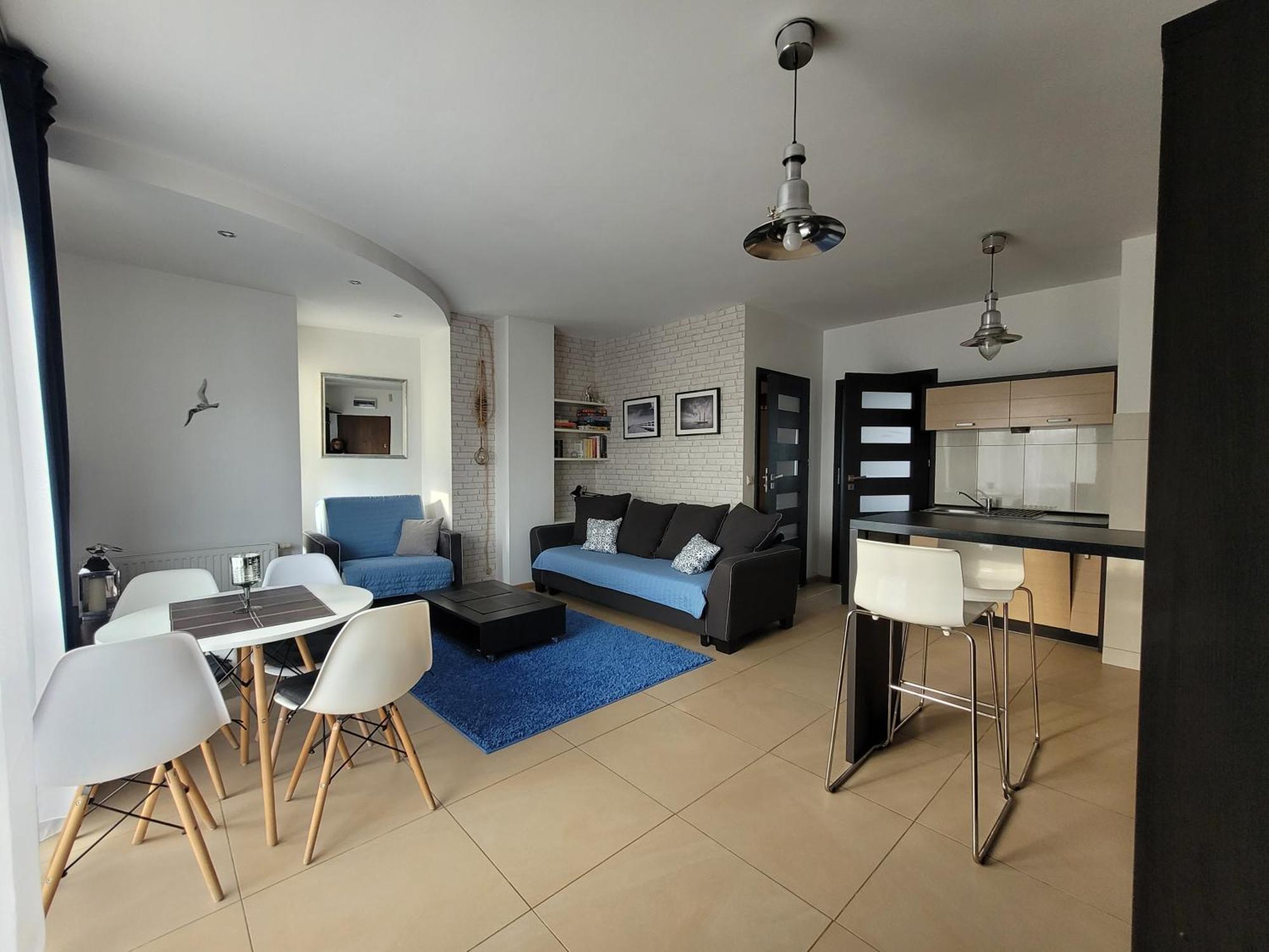 Apartament Wyspa, 2 Pokoje, Parking Gratis Miedzywodzie Luaran gambar